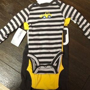 Boys 3 piece layette set